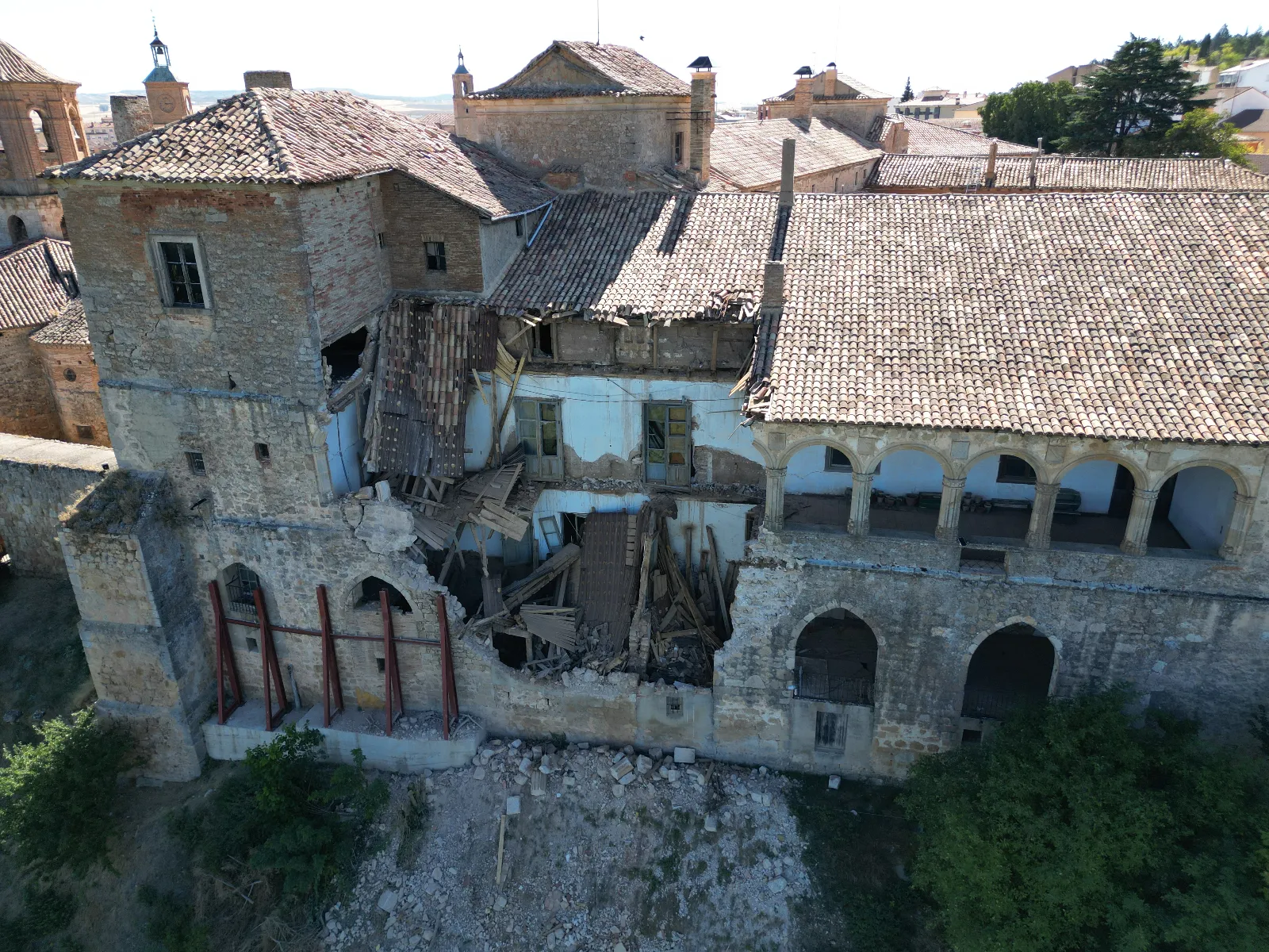 Imágenes de dron cedidas por Héctor Lapeña