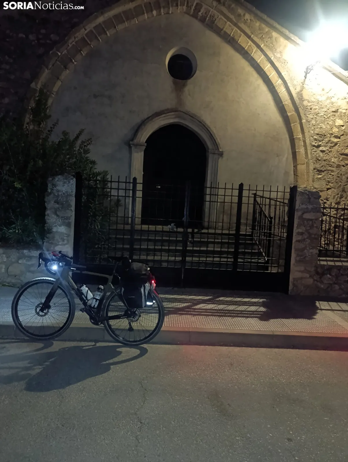 Imágenes cedidas por César de sus etapas entre Cáceres y Salamanca 