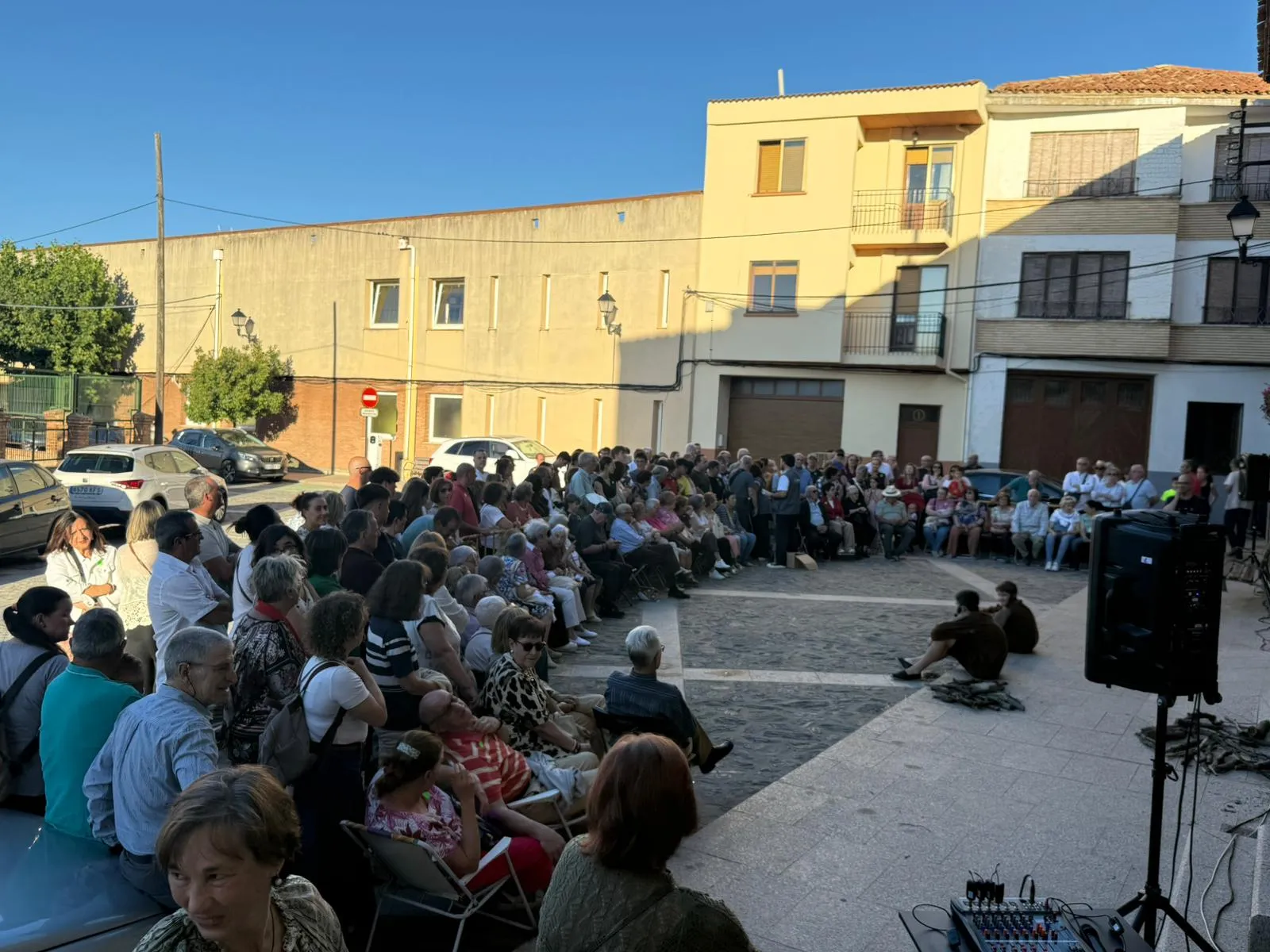 Foto 2 - &lsquo;Al amor de la lumbre&rsquo; conquista a casi 2.000 espectadores en las Rutas Teatralizadas de &Aacute;greda