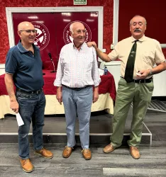 Imágenes de los galardonados cedidas por el Club San Saturio.