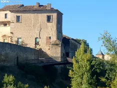 El Palacio de los Hurtado tras el nuevo derrumbamiento 
