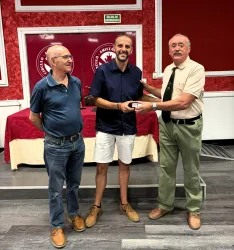 Imágenes de los galardonados cedidas por el Club San Saturio.