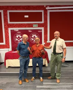 Imágenes de los galardonados cedidas por el Club San Saturio.
