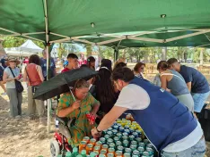 Tradicional caldereta popular en La Arboleda. / Imegan: Ayto. Almazán