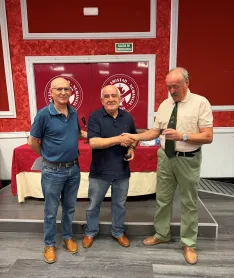 Imágenes de los galardonados cedidas por el Club San Saturio.