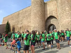 Una imagen del recorrido. /Ayuntamiento de Almazán