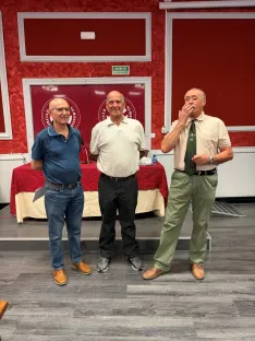 Imágenes de los galardonados cedidas por el Club San Saturio.