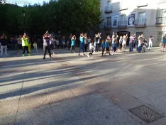 Una imagen de la master class hoy en la capital soriana. /PC