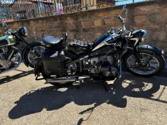Foto 5 - Las motos hist&oacute;ricas hacen parada en Vinuesa
