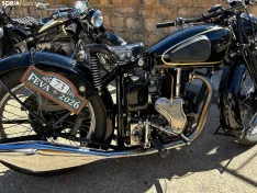 Foto 4 - Las motos hist&oacute;ricas hacen parada en Vinuesa