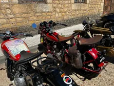 Foto 9 - Las motos hist&oacute;ricas hacen parada en Vinuesa