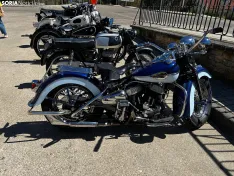 Foto 11 - Las motos hist&oacute;ricas hacen parada en Vinuesa