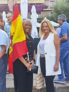 Manifestación de apoyo a Ceuta en Soria. 