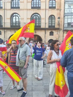 Manifestación de apoyo a Ceuta en Soria. 