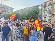 Manifestación de apoyo a Ceuta en Soria. 