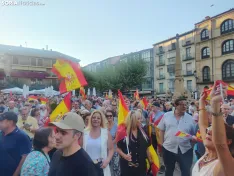 Manifestación de apoyo a Ceuta en Soria. 