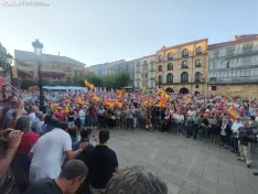 Manifestación de apoyo a Ceuta en Soria. 