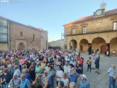 Manifestación de apoyo a Ceuta en Soria. 