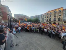 Manifestación de apoyo a Ceuta en Soria. 