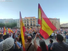 Manifestación de apoyo a Ceuta en Soria. 