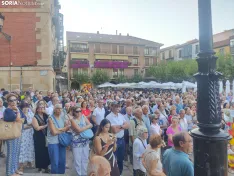 Manifestación de apoyo a Ceuta en Soria. 