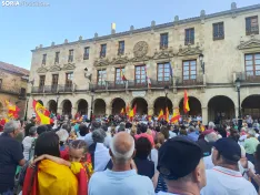 Manifestación de apoyo a Ceuta en Soria. 