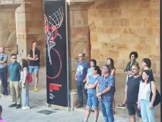 Manifestación de apoyo a Ceuta en Soria. 