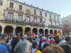 Manifestación de apoyo a Ceuta en Soria. 