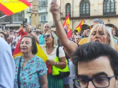 Manifestación de apoyo a Ceuta en Soria. 
