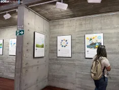Exposición 'La esfera del Agua' en la Sala B del Palacio de la Audiencia. 