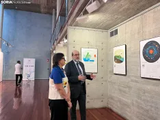 Exposición 'La esfera del Agua' en la Sala B del Palacio de la Audiencia. 