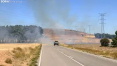 Foto 8 - Un incendio  en Cubo de la Solana moviliza a medios a&eacute;reos y terrestres