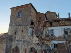 Una imagen a vista de dron proporcionada por los servicios municipales del área de Arquitectura. /AA 
