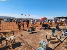 Una imagen de la jornada en Velilla de la Sierra. /SN