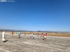 Una imagen de la jornada en Velilla de la Sierra. /SN