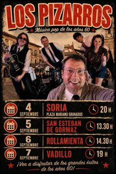 Foto 3 - Los Pizarros reviven los a&ntilde;os 60 con cuatro conciertos en la provincia