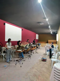 Foto 3 - La JOSS conmemora con m&uacute;sica el 500 aniversario de la Colegiata de Berlanga