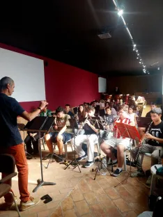 Foto 7 - La JOSS conmemora con m&uacute;sica el 500 aniversario de la Colegiata de Berlanga