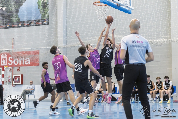 El Club Soria Baloncesto firma un pleno de victorias en el San Andrés