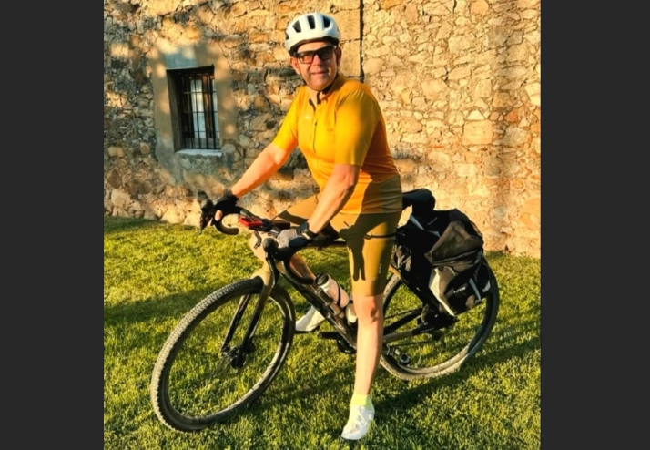 César convierte 1.200 kilómetros de viaje en esperanza para ASPACE Soria