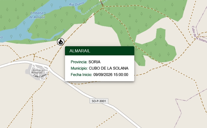 Arden 2,9 hectáreas de pasto en Almarail