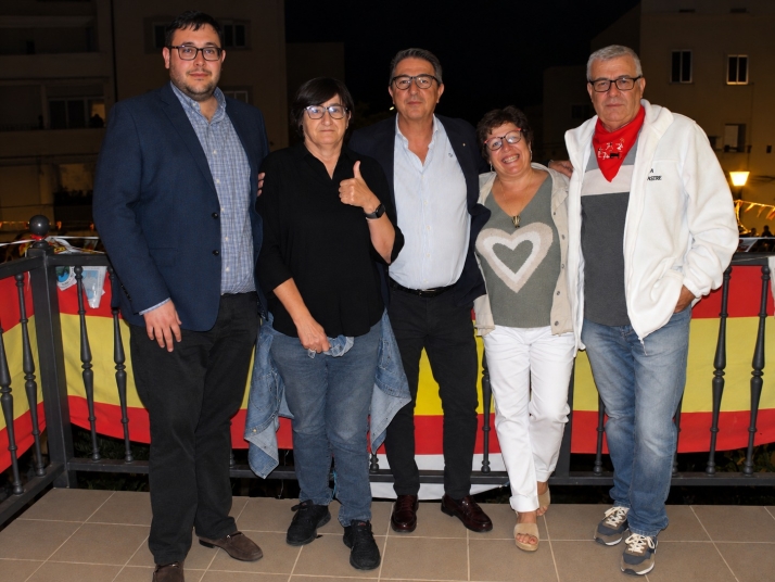 Imágenes del pregón, anoche, en Arcos. Fotos: El Alto Jalón. 