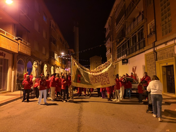 Imágenes del pregón, anoche, en Arcos. Fotos: El Alto Jalón. 
