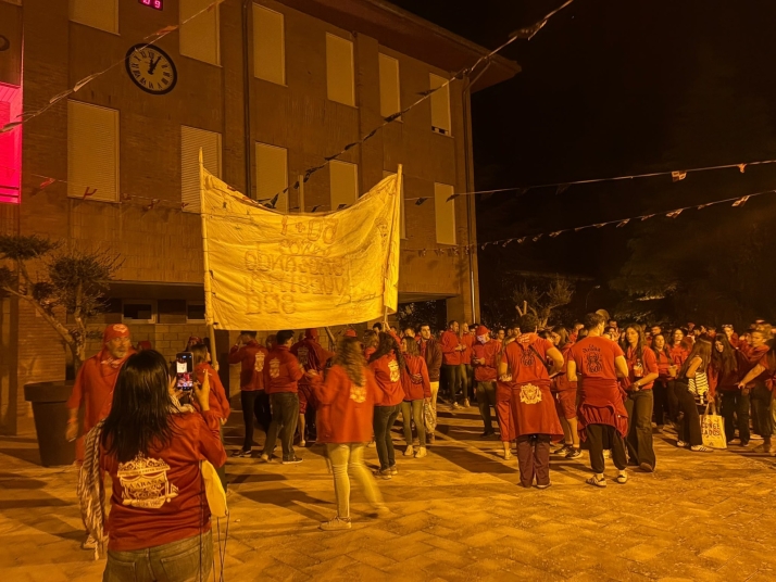 Imágenes del pregón, anoche, en Arcos. Fotos: El Alto Jalón. 