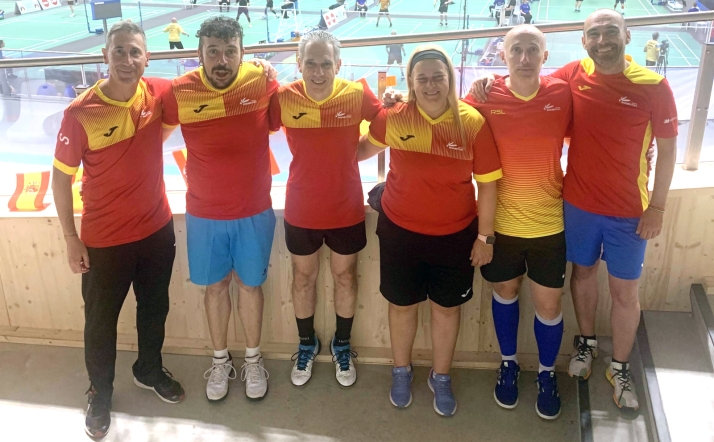 El bádminton mide su nivel en Italia ante las mejores raquetas continentales