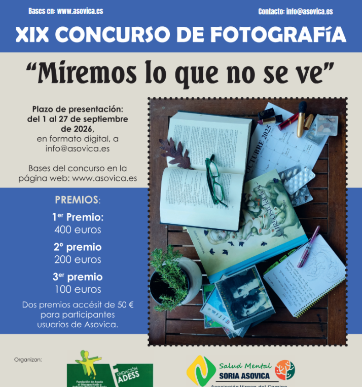 Asovica quiere romper prejuicios sobre la salud mental con su concurso de fotografía