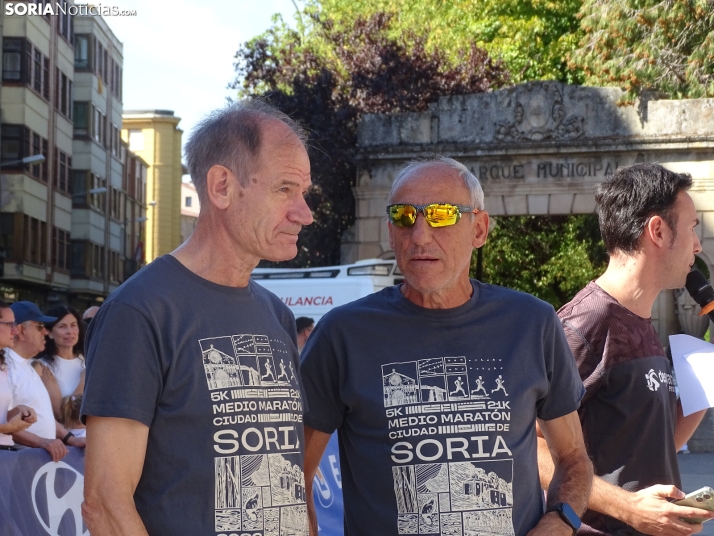 Una imagen del mediodía de este sábado en el centro de Soria. /PC