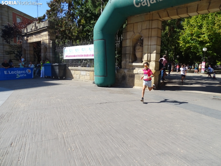 Una imagen del mediodía de este sábado en el centro de Soria. /PC