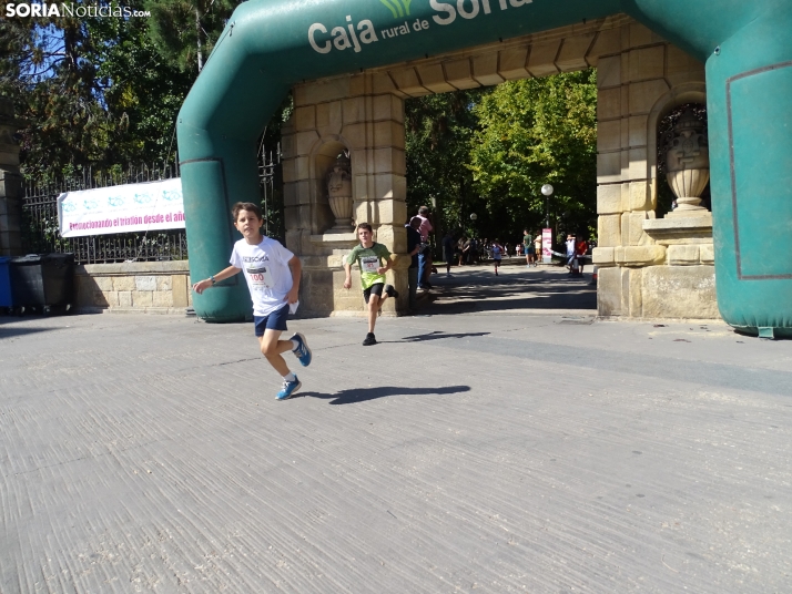 Una imagen del mediodía de este sábado en el centro de Soria. /PC
