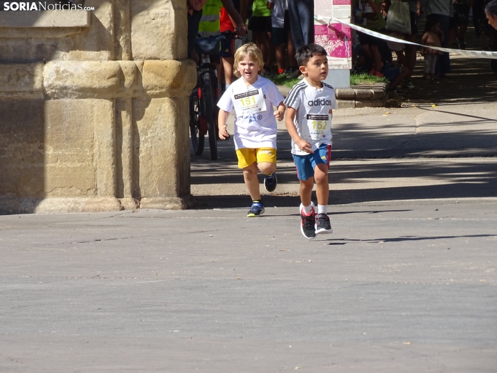 Una imagen del mediodía de este sábado en el centro de Soria. /PC
